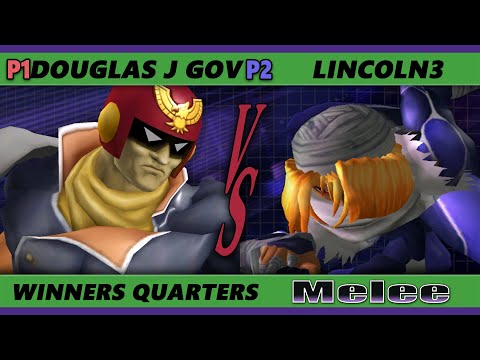 S@X 424 Winners Quarters - Douglas.J.Gov (Captain Falcon) Vs. lincoln3 (Sheik) Smash Melee - SSBM