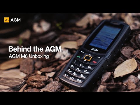 Behind the AGM - AGM M6 unboxing