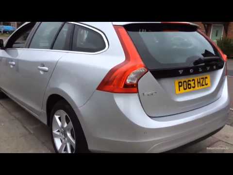 VOLVO V60 D2 SE ALUMINIUM/SILVER 2013