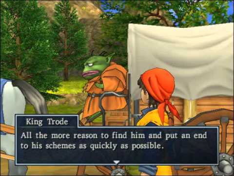 77 - Dragon Quest 8 Cut-scene - Arriving at Kingdom of Argonia