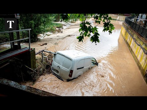 Torrential Rains Cause Widespread Flooding in Catalonia
