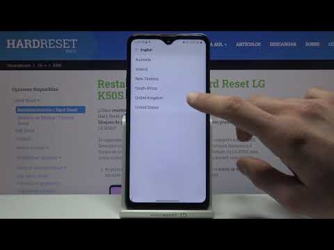 Cómo cambiar idioma en LG K50S - configurar idioma
