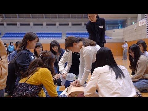 医学科 【順天堂大学医療看護学部】新入生一次救命処置講習（インタビュー編）