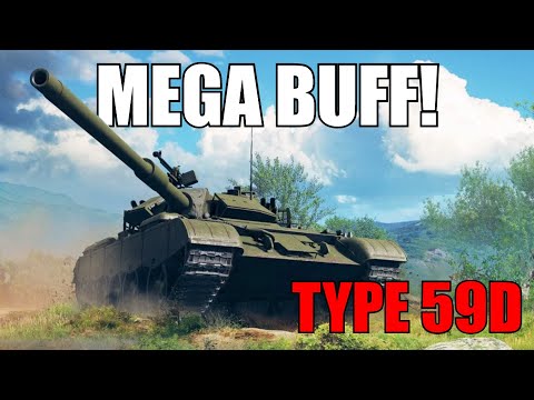 Unbelievable Buff: Type 59D: World of Tanks Modern Armor