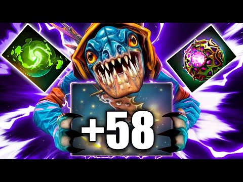 +58 Permanent Agility Stacks🔥🔥🔥Slark 51Kills Octarine Core + Refresher Orb Builds | Dota 2