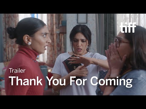 Thumbnail of the video: THANK YOU FOR COMING Trailer | TIFF 2023