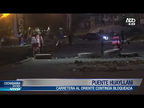 Bloqueo en el puente Huayllani de Sacaba ingresa a su tercera semana