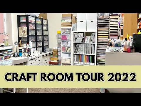 CRAFT ROOM TOUR 2022 ✨ #dropofsunshine
