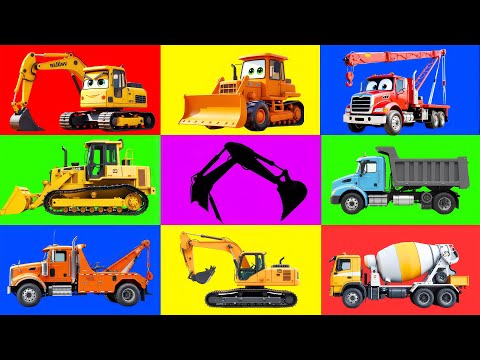 Choose My Tool Song | Excavator, Mixer Truck, Bulldozer, Crane! 🚧 + More Nursery Rhymes & Kids Songs