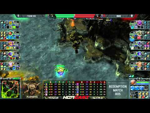 HoN Tour S2 Playoffs Redemption - BMG vs Team NK game 1