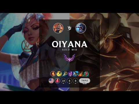 Qiyana Mid vs Talon - NA Master Patch 12.9
