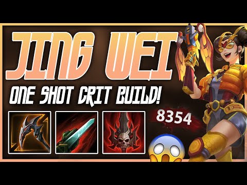 JING WEI SOLO CRITS 2000 PLUS DAMAGE?! - Ranked Conquest Season X #smite #smiteseason10