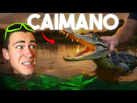 CAPTURING A CAIMAN IN THE AMAZON - Moving Camp - EP. 2