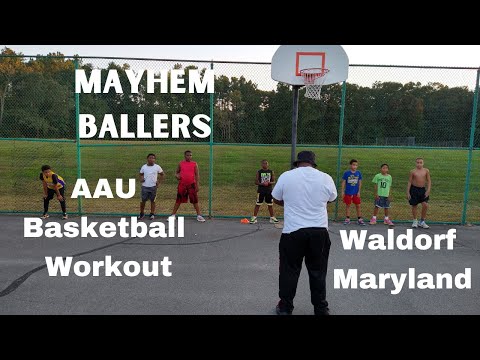 MAYHEM BALLERS 5TH & 6TH GRADERS WORKOUT - Waldorf, MD