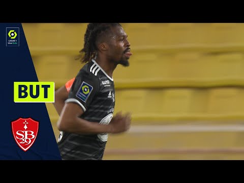 But Jean-Kévin DUVERNE (10' - SB29) AS MONACO - STADE BRESTOIS 29 (4-2) 21/22