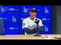 Dodgers postgame: Dave Roberts discusses what he saw from Yoshinobu Yamamoto, his pitch count & more