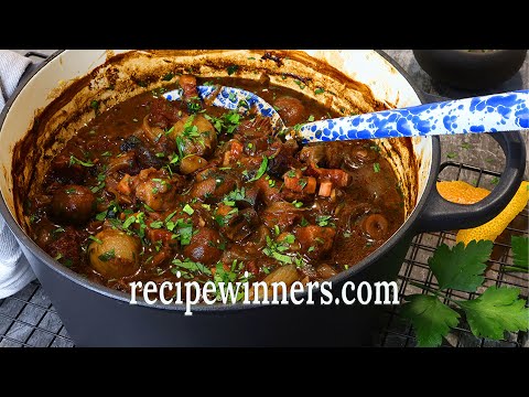 Cheats Rich Beef Bourguignon