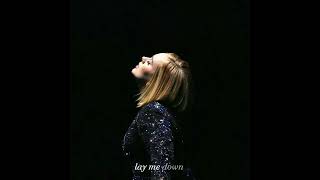 Adele - Lay Me Down (Lyric Video)