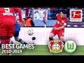 Bayer 04 Leverkusen vs VfL Wolfsburg 4:5 | The Best Games of the Decade 2010-2019