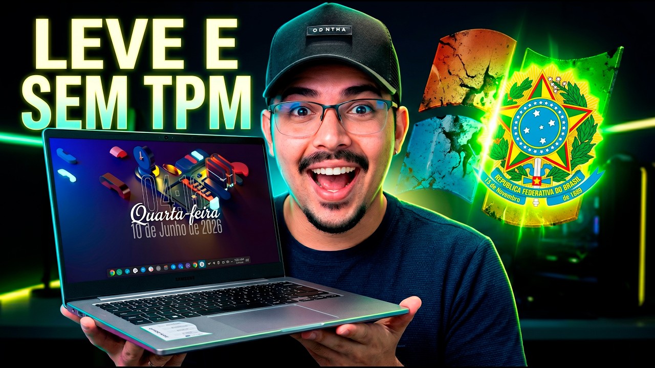 Instalei esse Sistema Brasileiro num PC de 12 Anos e Ele VOOU!