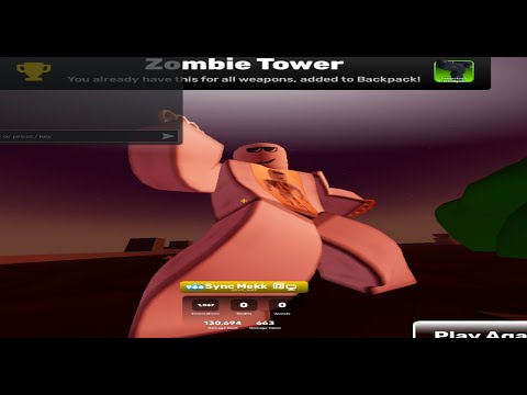 rivals zombie tower solo wr 30:20