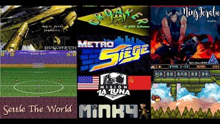 New Amiga Games 2022: Metro Siege & Misión la Luna & Super Metal Hero & NinjFeratu & Minky ...