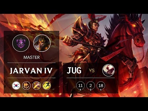 Jarvan IV Jungle vs Lee Sin - KR Master Patch 9.15