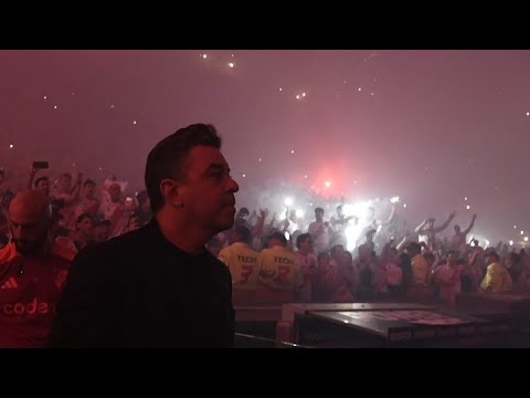 El Recibimiento historico de River Semifinal 2024