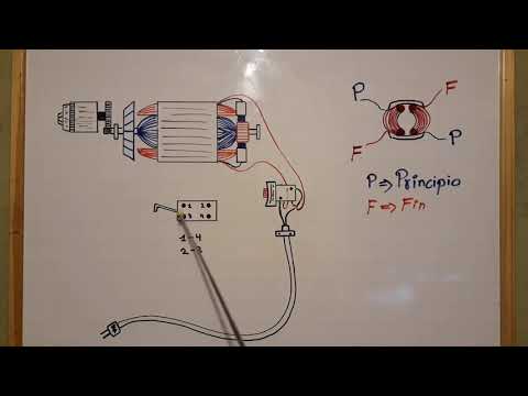 How to connect the motor switch on drills and hammer drills.