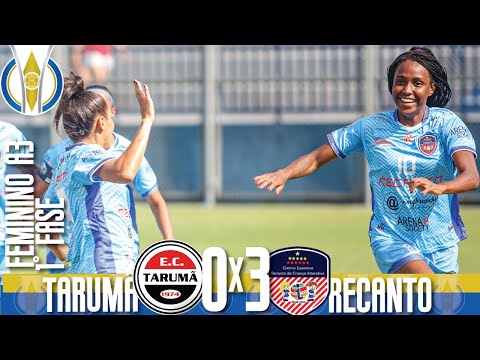 Tarumã 0x3 Recanto da Criança - 1ª Fase / Brasileiro Feminino A3 2023