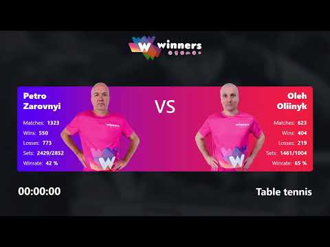 WINners League 12.01.2022  Zarovnyi P. - Oliinyk O. 15:30