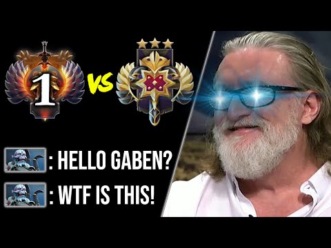 Sir Gaben!! This Game is Fair Enough! WTF 12K MMR vs 3K Legend Rank Most Cancer Bracket!