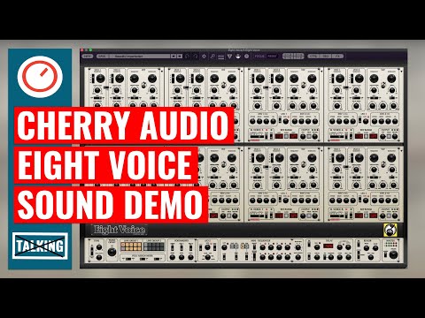 Cherry Audio Eight Voice Sound Demo (No Talking) & Feature Differences To The Gforce Software OB-E