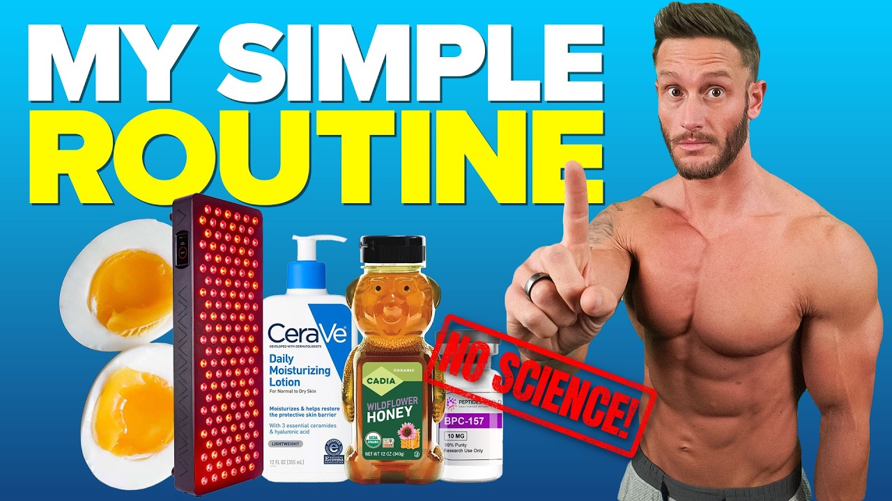 The No B.S. Routine I Follow to Build Muscle & Lose Fat - SIMPLE & NON SCIENTIFIC