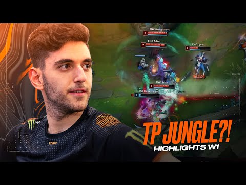 Bwipo Jungle with TP too OP! | 2021 LEC Summer Highlights Week 1