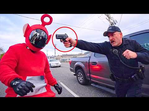 WHEN BIKERS REFUSE TO BACK DOWN FROM POLICE