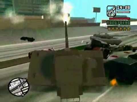 GTA San Andreas: Spinning Tank