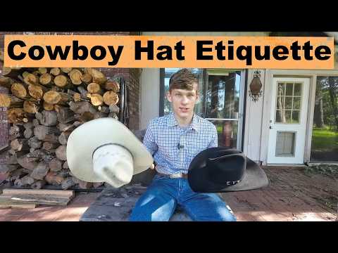 cowboy hat etiquette