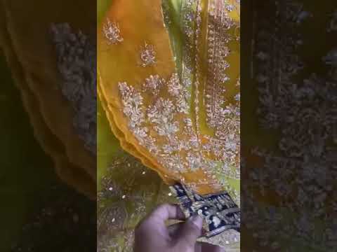 Hoor Tex H-48 Organza Wholesale Pakistani Suit – product video thumbnail