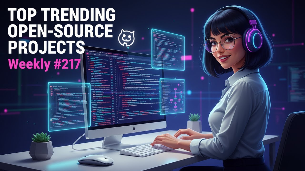 Top Trending GitHub Projects This Week: Open Source AI, LLMs, Robotics & Dev Tools #217