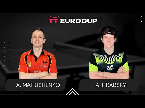 08:00 Andrii Matiushenko - Andrii Hrabskyi 03.02.2025 TT Euro.Cup Ukraine Master. TABLE 3