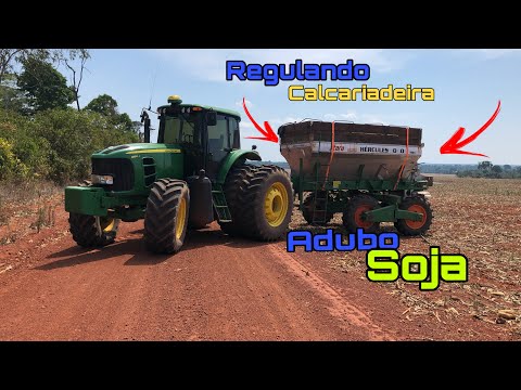 Regulando Hércules stara 10000 para adubo no soja safra 21/22