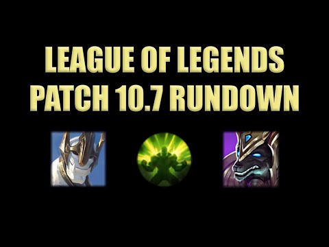 League of Legends Patch 10.7 Rundown | GALIO IS COMING IN HOT