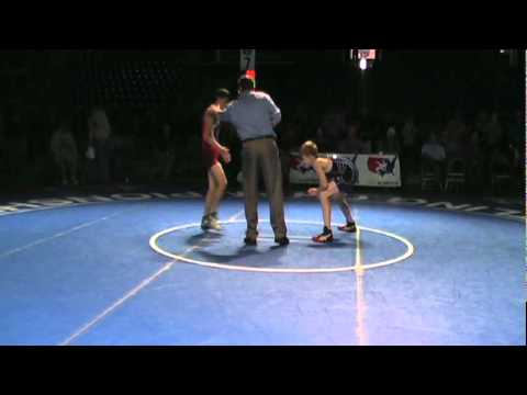 Junior Freestyle 7th 98 - Trent Piepenberg (MN) vs. Chris Trillo (TX)