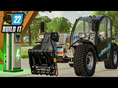 LS22 Build It #179 - ELEKTROLADER für das SOLARDACH! Details sind wichtig - Farming Simulator 22