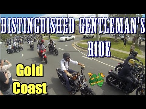 Distinguished Gentleman's Ride 2016 - Gold Coast