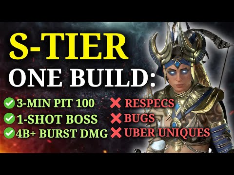 S Tier Rogue Build Rapid Fire - Pit 100 Boss & More