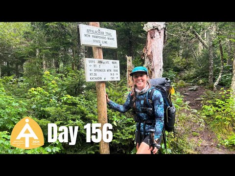 Day 156 | No Pain, No Rain, No Maine | Appalachian Trail 2024
