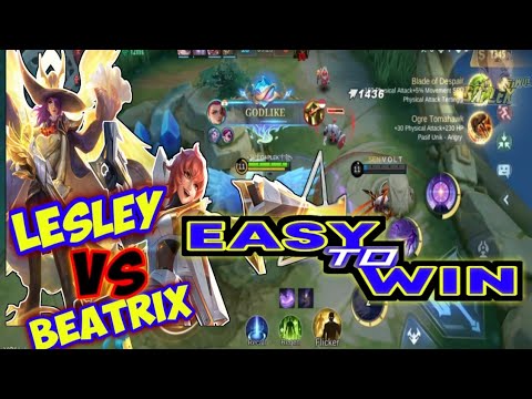 BUILD LESLEY TERBARU DAN TERSAKIT - LESLEY MASIH SAKIT - Mobile Legends