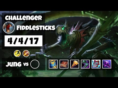 Fiddlesticks 11.18 S11 Jungle Challenger Replay (4/4/17) - NA